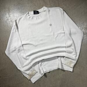 Y2K South Pole Waffle Thermal XL White Streetwear